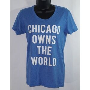Chicago Owns The World T Shirt American Apparel M